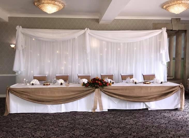 Styled venue setting by Dilly & Taylor